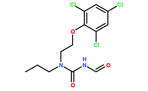 脲,  N'-甲酰基-N-丙基-N-[2-(2,4,6-三氯苯氧基)乙基]-