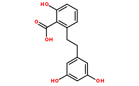 2-[2-(3,5-Dihydroxyphenyl)ethyl]-6-hydroxybenzoic acid