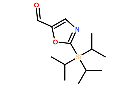 2-(三异丙基甲硅烷基)噁唑-5-羧醛