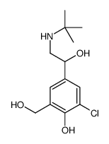 4-[2-(tert-butylamino)-1-hydroxyethyl]-2-chloro-6-(hydroxymethyl)phenol