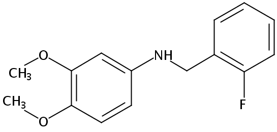 N-(2-氟苄基)-3,4-二甲氧基苯胺