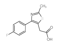 2-(4-(4-氟苯基)-2-甲基噻唑-5-基)乙酸