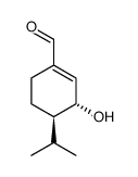1-环己烯-1-甲醛,3-羟基-4-(1-甲基乙基)-,  (3R,4R)-