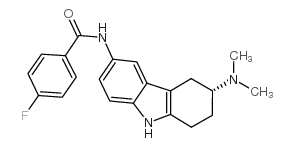 N-[(3R)-3-(二甲基氨基)-2,3,4,9-四氢-1H-咔唑-6-基]-4-氟苯甲酰胺盐酸盐