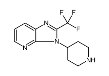 3-(Piperidin-4-yl)-2-(trifluoromethyl)-3H-imidazo[4,5-b]pyridine