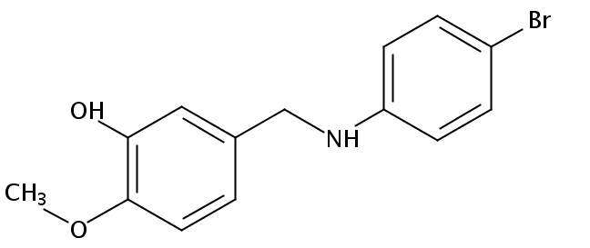 5-(((4-Bromophenyl)amino)methyl)-2-methoxyphenol