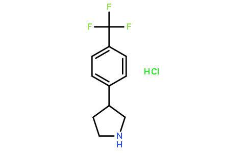 3-[4-(三氟甲基)苯基]吡咯烷盐酸盐