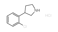 3-(2-氯苯基)吡咯烷盐酸盐
