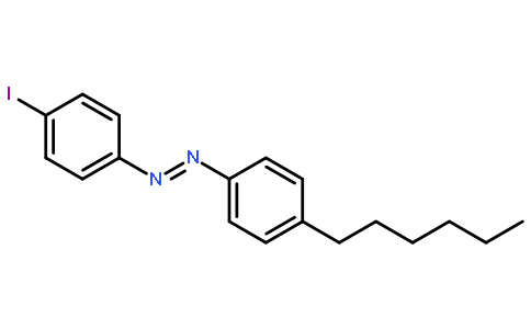 (4-hexylphenyl)-(4-iodophenyl)diazene