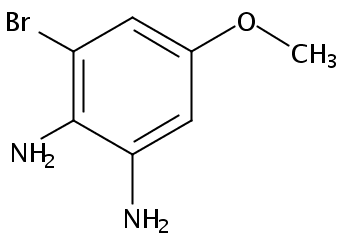 3-bromo-5-methoxybenzene-1,2-diamine