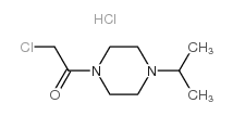 2-chloro-1-(4-propan-2-ylpiperazin-1-yl)ethanone,hydrochloride