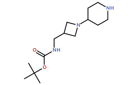 (1-哌啶-4-基-氮雜啶-3-甲基)-氨基甲酸叔丁酯