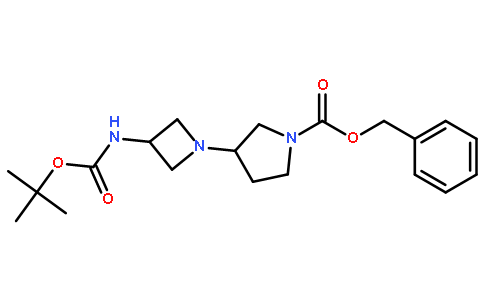 (1-CBZ-吡咯烷-3-基-氮雜啶-3-基)-氨基甲酸叔丁酯