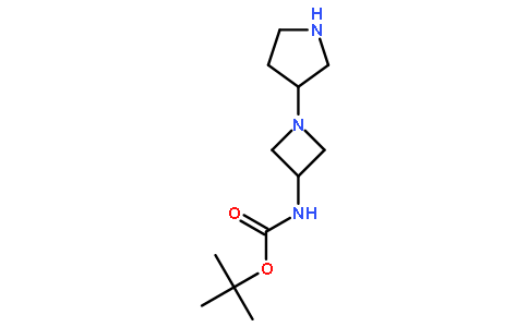 (1-吡咯烷-3-基-氮雜啶-3-基)-氨基甲酸叔丁酯