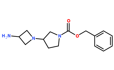 3-(3-氨基-氮雜啶-1-基)-吡咯烷-1-羧酸芐酯