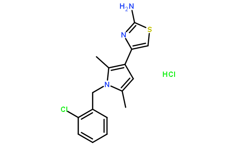 4-[1-（2-氯苄基）-2,5-二甲基-1H-吡咯-3-基]-1,3-噻唑-2-胺盐酸盐