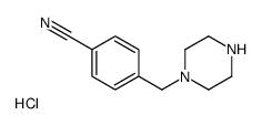 4-(piperazin-1-ylmethyl)benzonitrile,hydrochloride