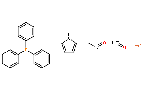 (R)-(-)-乙酰基羰基(eta5-2,4-环戊并二烯-1-基)(三苯基膦)铁