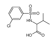 N-[(3-Chlorophenyl)sulfonyl]valine