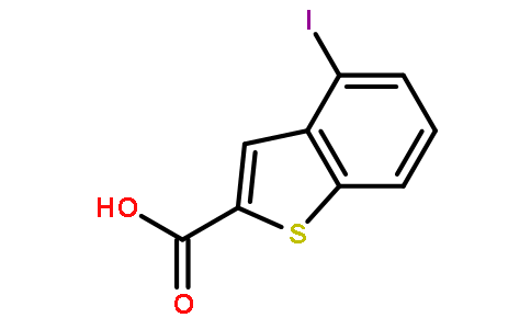 4-碘苯并噻吩-2-羧酸