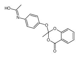 N-[4-[(2-methyl-4-oxo-1,3-benzodioxin-2-yl)oxy]phenyl]acetamide