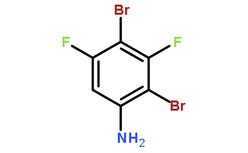 2,4-二溴-3,5-二氟苯胺