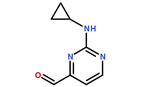 2-环丙氨基-4-嘧啶甲醛