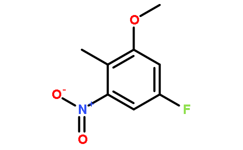 4-氟-2-甲氧基-6-硝基甲苯