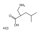 (S)-2-(Aminomethyl)-4-methylpentanoic acid hydrochloride