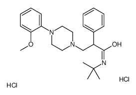 N-tert-Butyl-3-(4-(2-methoxyphenyl)-piperazin-1-yl) -2-phenylpropanamide dihydrochloride
