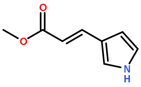 1-H-吡咯-3-乙烯基甲酸甲酯