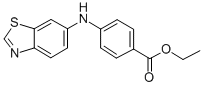 N-(4-乙氧甲酰苯基)-N-4-(6-苯并噻唑)胺