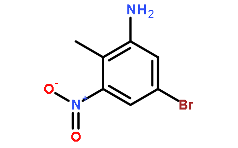 2-甲基-3-硝基-5-溴苯胺