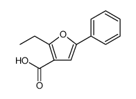 3-Furancarboxylic acid, 2-ethyl-5-phenyl