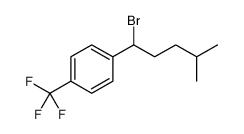 Benzene, 1-(1-bromo-4-methylpentyl)-4-(trifluoromethyl)