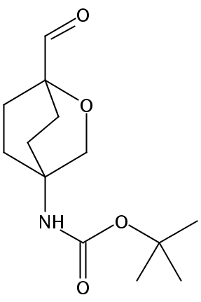 tert-Butyl (1-formyl-2-oxabicyclo[2.2.2]octan-4-yl)carbamate