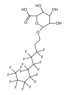 (2S,3S,4S,5R,6R)-6-(3,3,4,4,5,5,6,6,7,7,8,8,9,9,10,10,10-heptadecafluorodecoxy)-3,4,5-trihydroxyoxane-2-carboxylic acid