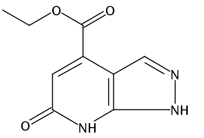 ethyl 6-oxo-6,7-dihydro-1H-pyrazolo[3,4-b]pyridine-4-carboxylate