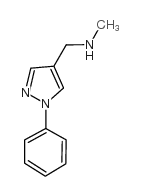 N-甲基-n-[(1-苯基-1H-吡唑-4-基)甲基]胺