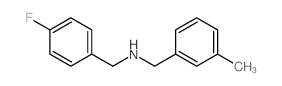 N-(4-氟苄基)-1-(间甲苯基)甲胺