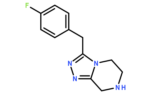 3-(4-氟-苄基)-5,6,7,8-四氢-[1,2,4]噻唑并[4,3-a]吡嗪