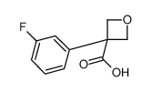 3-(3-fluorophenyl)oxetane-3-carboxylic acid