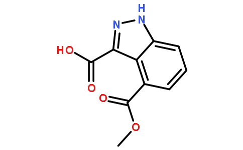 1H-吲唑-3,4-二羧酸-4-甲酯