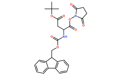 芴甲氧羰基-4-叔丁酯-L-天冬氨酸琥珀酰亚胺酯