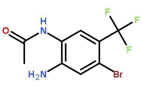 N-(2-氨基-4-溴-5-三氟甲基苯基)乙酰胺