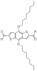 4,8-二(辛氧基)苯并[1,2-b:4,5-b']二噻吩-2,6-二甲醛