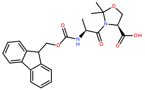 (4S)-3-[(2S)-2-[[(9H-芴-9-甲氧基)羰基]氨基]-1-氧代丙基]-2,2-二甲基-4-恶唑烷羧酸