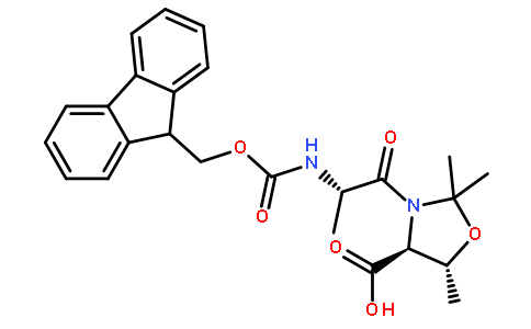 (4S,5R)-3-(N-芴甲氧羰基丙氨酰)-2,2,5-三甲基恶唑烷-4-羧酸