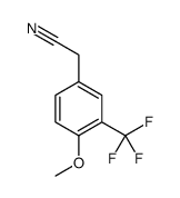 2-[4-methoxy-3-(trifluoromethyl)phenyl]acetonitrile