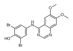 2,6-二溴-4-((6,7-二甲氧基喹唑啉-4-基)氨基)苯酚